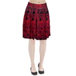 Red emotion Pleated Skirt