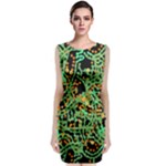 Green emotions Classic Sleeveless Midi Dress