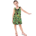 Green emotions Kids  Sleeveless Dress
