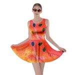 Abstract Watermelon Skater Dress