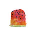Abstract Watermelon Drawstring Pouches (Small) 