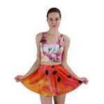 Abstract Watermelon Mini Skirt