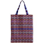 Ethnic Colorful Pattern Zipper Classic Tote Bag
