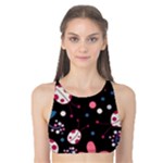Pink ladybugs and flowers  Tank Bikini Top
