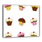 Colorful cupcakes  Canvas 24  x 20 