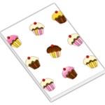 Colorful cupcakes  Large Memo Pads