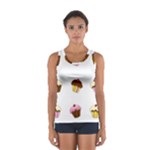 Colorful cupcakes  Women s Sport Tank Top 