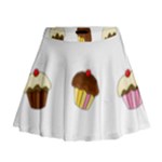 Colorful cupcakes  Mini Flare Skirt