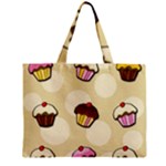 Colorful cupcakes pattern Zipper Mini Tote Bag