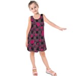 Harts pattern Kids  Sleeveless Dress