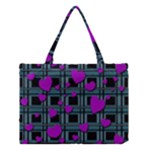 Purple love Medium Tote Bag