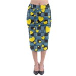 Love design Midi Pencil Skirt