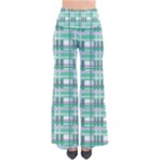 Green plaid pattern Pants