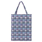 Decorative plaid pattern Classic Tote Bag