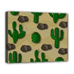 Cactuses Canvas 14  x 11 