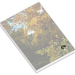 Vermont Tree in Autumn with Kitty Large Memo Pad