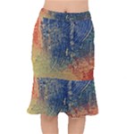 3 colors paint                        Short Mermaid Skirt