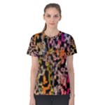 Colorful texture                     Women s Cotton Tee