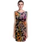 Colorful texture                          Classic Sleeveless Midi Dress