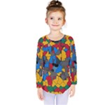 Stained glass                           Kids  Long Sleeve Tee