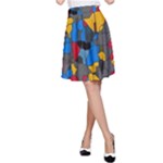 Stained glass                        A-line Skater Skirt