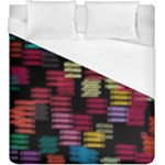 Colorful horizontal paint strokes                          Duvet Cover (King Size)