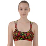 Distorted shapes                              Line Them Up Sports Bra