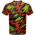 Distorted shapes                           Men s Cotton Tee