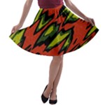 Distorted shapes                           A-line Skirt