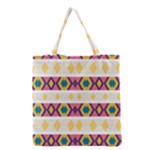 Rhombus and stripes                            Grocery Tote Bag