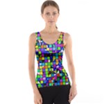 Colorful squares pattern                             Tank Top