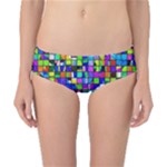Colorful squares pattern                             Classic Bikini Bottoms