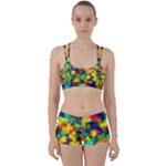 Colorful watercolors texture                              Perfect Fit Gym Set