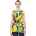 Colorful watercolors texture                                    Cut Out Tank Top