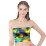 Colorful watercolors texture                               Women s Tube Top