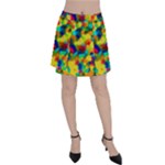 Colorful watercolors texture                                    Panel Skirt