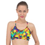 Colorful watercolors texture                                  Basic Training Sports Bra