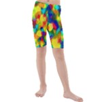 Colorful watercolors texture                              Kid s Swim Shorts