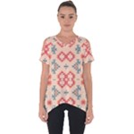 Tribal shapes                                    Cut Out Side Drop Tee