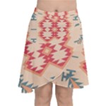 Tribal shapes                                             Chiffon Wrap Front Skirt