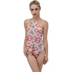 Tribal shapes                                        Go with the Flow One Piece Swimsuit