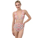 Tribal shapes                                         Tied Up Two Piece Swimsuit