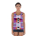 Mirrored distorted shapes                                    Women s Sport Tank Top