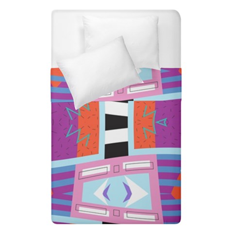 Mirrored distorted shapes                                     Duvet Cover (Single Size) from ZippyPress
