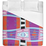 Mirrored distorted shapes                                     Duvet Cover (King Size)