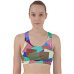 Colorful squares                                                     Back Weave Sports Bra