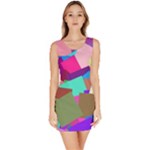 Colorful squares                                                  Bodycon Dress