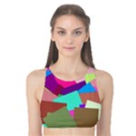 Colorful squares                                                  Tank Bikini Top