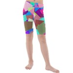 Colorful squares                                            Kid s Swim Shorts