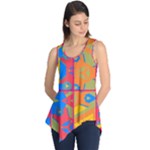 Colorful shapes in tiles                                                   Sleeveless Tunic